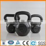 2kg 4kg 6kg 8kg 10kg 12kg 16kg 24kg Wholesales Black Painted Kettlebell thumbnail-1