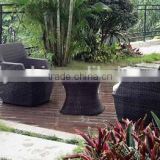 all weather Resin Outdoor Rattan Bar chair & table set