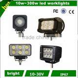 Round/Square 12w 18w 24w 27w 41w 51w High Lumens Led Work Light 200w thumbnail-1
