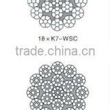 18xK7+WSC Compacted Wire Rope