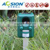 AOSION Wateproof Solar Multifunction Pest Repeller With Ultrasonic and Flashing Strobe Lights thumbnail-3