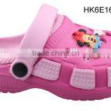 2016 Double Layer Colorful Printing Upper Kids Clogs, Anti Skiding Dots Clogs thumbnail-4