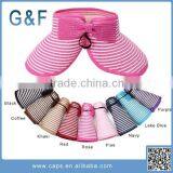 Sun Protection Raffia Straw Hats For Kids thumbnail-1