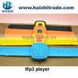 New Silicone Wrist Watch Mp3 Player,children Mp3,watch Mp3 Player Quality Choice
