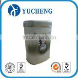 Customed Hangzhou Colorful Printed Metal Oval Tea Tin Can thumbnail-2
