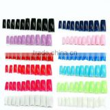 Multi Color 500pcs Acrylic French Nail Art False Tips HN012