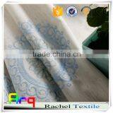 Indian Embroidered Flower Embroidery Black and White Curtain Fabric- Star Hotel Curtain Match Cushion thumbnail-3