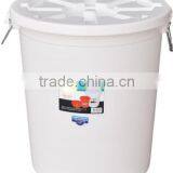 Big Size Plastic Bucket With Lid 65L Water Bucket PE Strong thumbnail-1