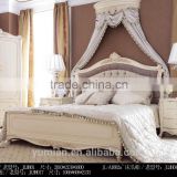 New Classic European And America Style Carved Bedroom Furniture Bed Bedside table Wardrobe Dressing table Bench Royal Chair