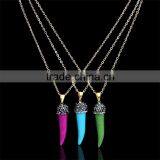 2016 Hot Selling Jewellery Necklace Chili Gemstone Pendant Necklace Statement Necklace Jewelry Necklace thumbnail-2