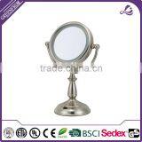 Bathroom Cosmetic Mirror on Stand With Light