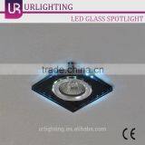 Black Glass Led Ceiling Light Use for Decoration Lighting With Mr16 Spotlighting