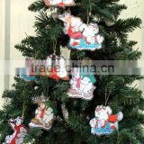 Beautiful decoration Christmas chipboard stickers cards
