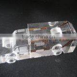 2016 New Clea Handmade Crystal Glass 3d Car Model