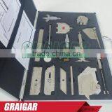 Stainless Steel Welding Measure Gauge Kits Combine Suit 13 Piece Weld Gauge thumbnail-1