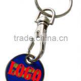 Shopping Cart Token Chip Keychain , Supermarket Cart Coin Keychain thumbnail-1
