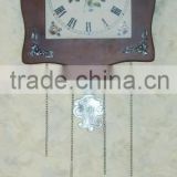 decorative wooden clock World Time Desktop Clock
