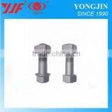 Undercarriage Parts Excavator Track Shoe Bolts With Nuts