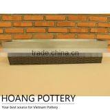 High Quality Long Wicker Flower Planter Wholesale thumbnail-1