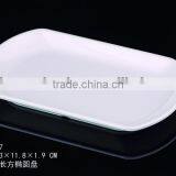 2015 Hot Selling Manufacter Wholeasle OEM Colorful Food Melamine Oval Rolling Trays thumbnail-1