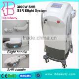 Portable Germany Import Tude E-light+IPL+RF Machine Vascular Treatment Beauty Shr Equipment For Sale