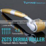 ZGTS Titanium Golden Derma Roller Roller Needle Therapy thumbnail-2