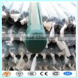 pvc coated peach/round fence post