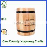 OEM Customized Oak Wooden Coffee Barrels thumbnail-1