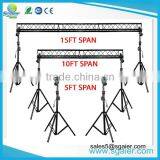 6m Wide Crank Triangular Trussing Mobile DJ Lighting Truss System thumbnail-1