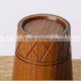 Wooden Cylinder Shaped Tea Mugs thumbnail-3