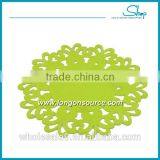 New Design Love Image Kitchen Cute Flower Silicone Place Mat thumbnail-1