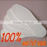 High Density Fine Wool Non Woven Shoe-pad