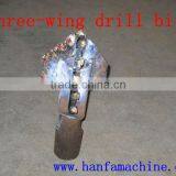 drilling bits 100-500mm Three-Wing Drill Bit