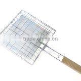 Square BBQ Grill Cooking Basket Grids thumbnail-2