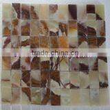 NEW COMMING 2017 NEW PRICE LIGHT GREEN ONYX MOSAIC TILES COLLECTIONS thumbnail-5