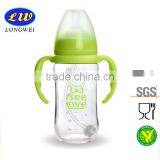 New 240ml Feeding Bottle Glass Customized Logo Baby Bottle Factory in China thumbnail-2
