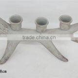 Hot Selling Resin Antique Deer Antler Candle Holder thumbnail-1