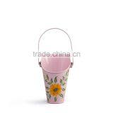Decorative Metal Hanging Basket Planters | Outdoor Planters Flower Pots thumbnail-2