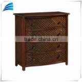 Rattan Wicker Home Furniture Drawer Chest