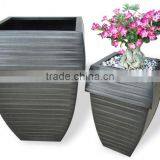 High Quality Best Selling Eco Friendly Square Zinc Flower Vase From Viet Nam thumbnail-1