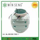 Special Bottle Shaped Ceramic Hanging Candle Holder thumbnail-5