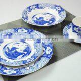 Promotional 20pcs Porcelain Cheap Dinnerware Set With Chinese Style Decal thumbnail-6