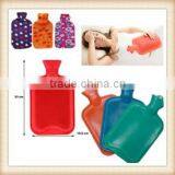 New Coronation Ribbed 1 Side Rubber Hot Water Bottle 2L 3 Year Guarantee Red thumbnail-2