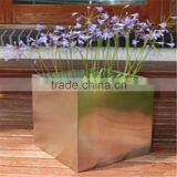 SJ20171009 2017 Hot Sale Bright Color Fiberglass Flower Pot thumbnail-2