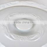 13.5" Oval Microwave Ceramic Comal thumbnail-3