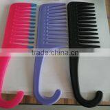 High Quality Plastic Hair Comb With Hook thumbnail-1