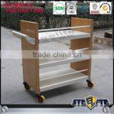 3 Tier Library Book Trolley/ Mobile Library Trolley thumbnail-3