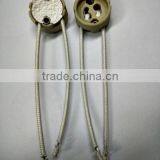 Hot Selling GU10 Porcelain Halogen Lampholder With Cable thumbnail-2