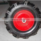 Garden Trolley Ues Wheels Rubber Wheel 4.00-8 With Steel Rim thumbnail-3