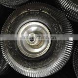 QingDao High Quality 3.50-4 Rubber Wheel for Wheelbarrow thumbnail-3